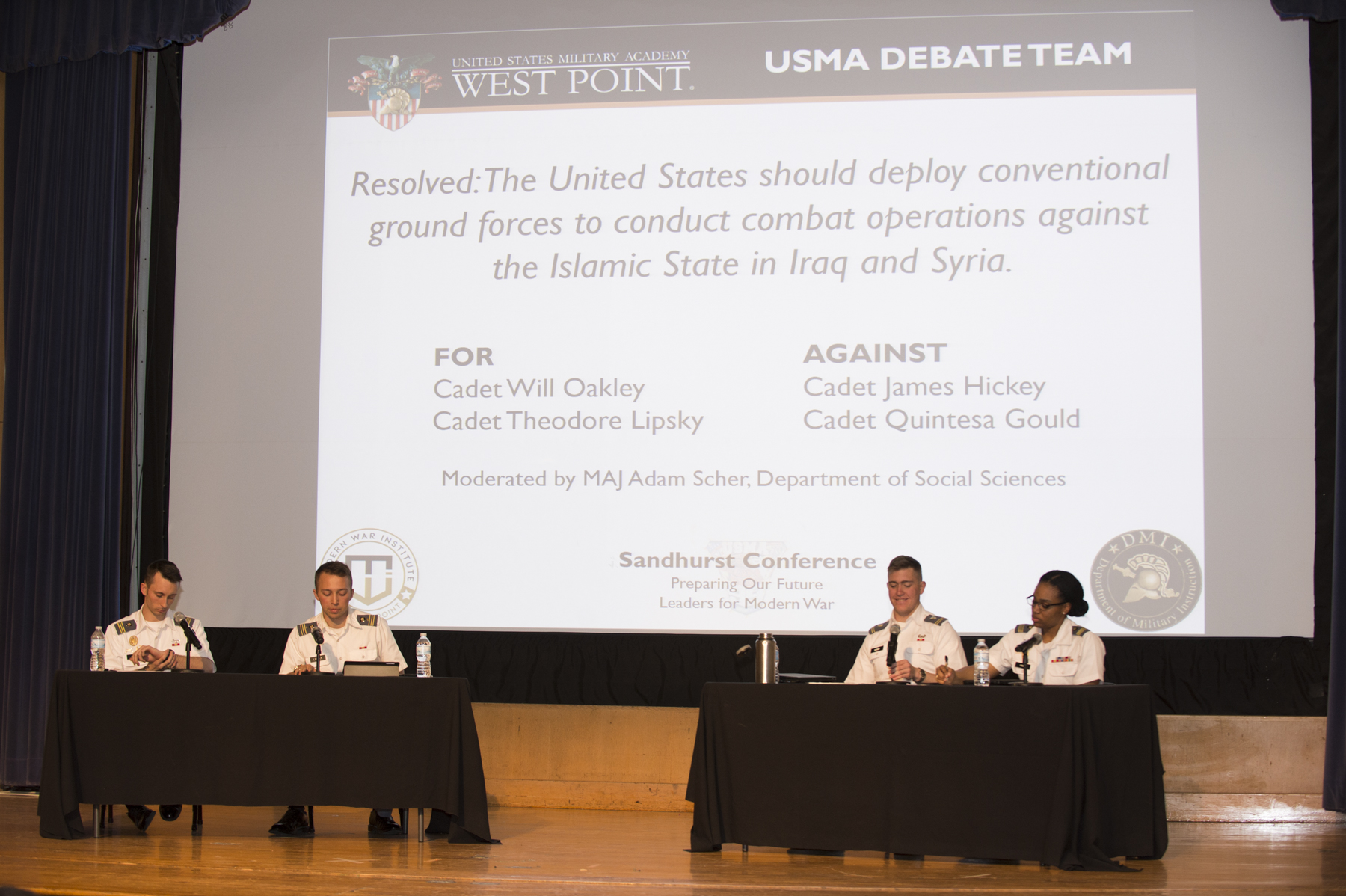 USMA Cadets Debate ‘A Strategy to Combat ISIS’
