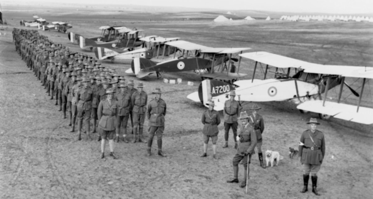 No 1 Squadron AFC Mejdel 1918