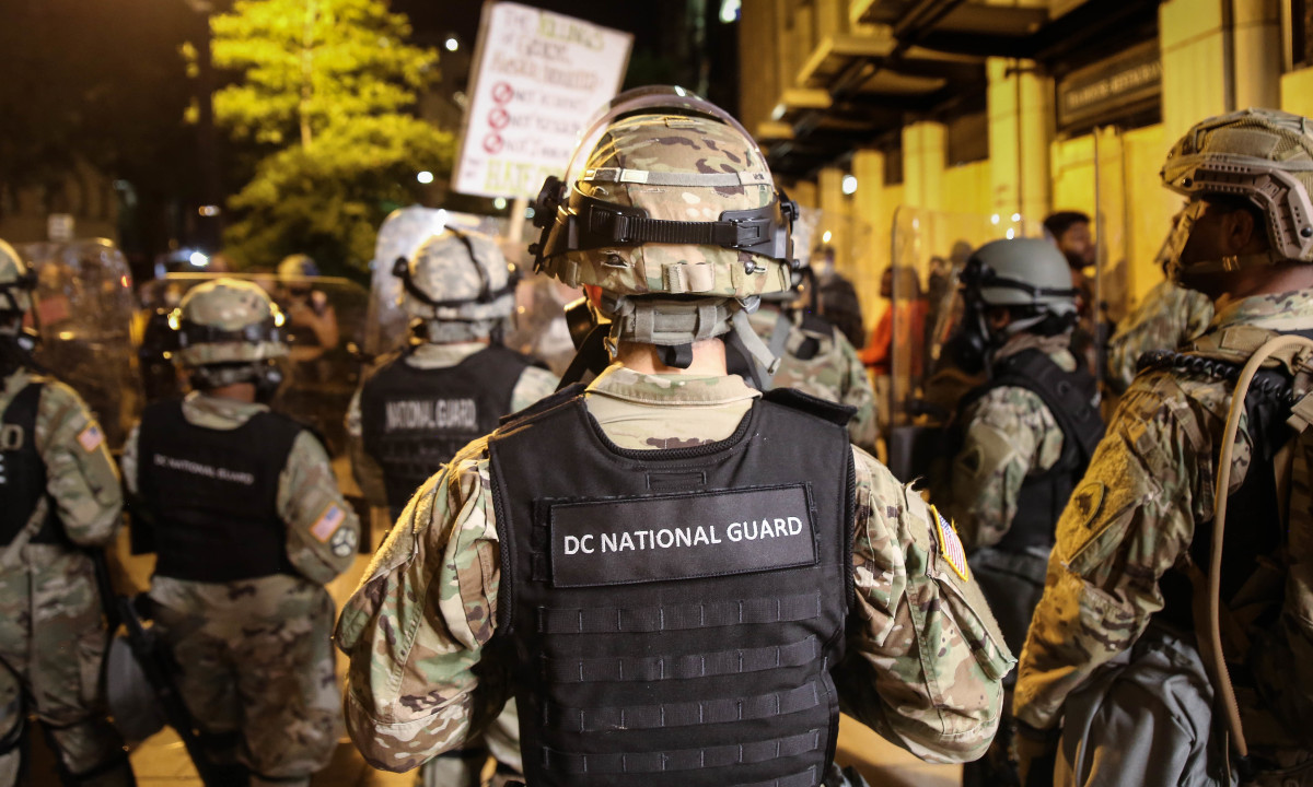 How is the National Guard different from the regular Army