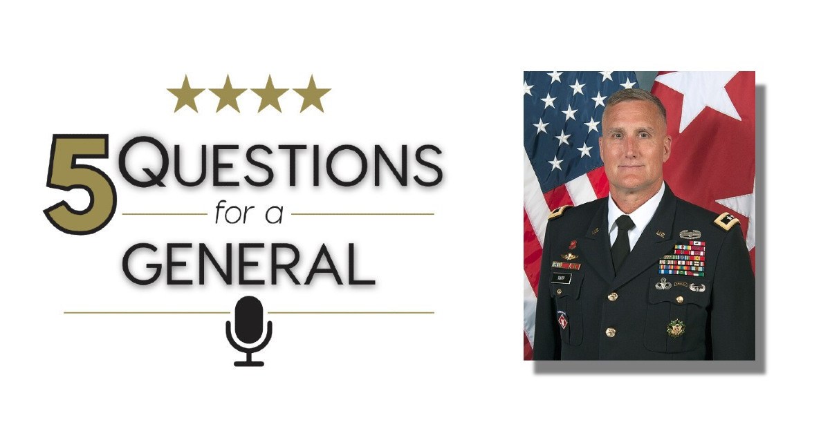 Five Questions for a General: Major General William Rapp