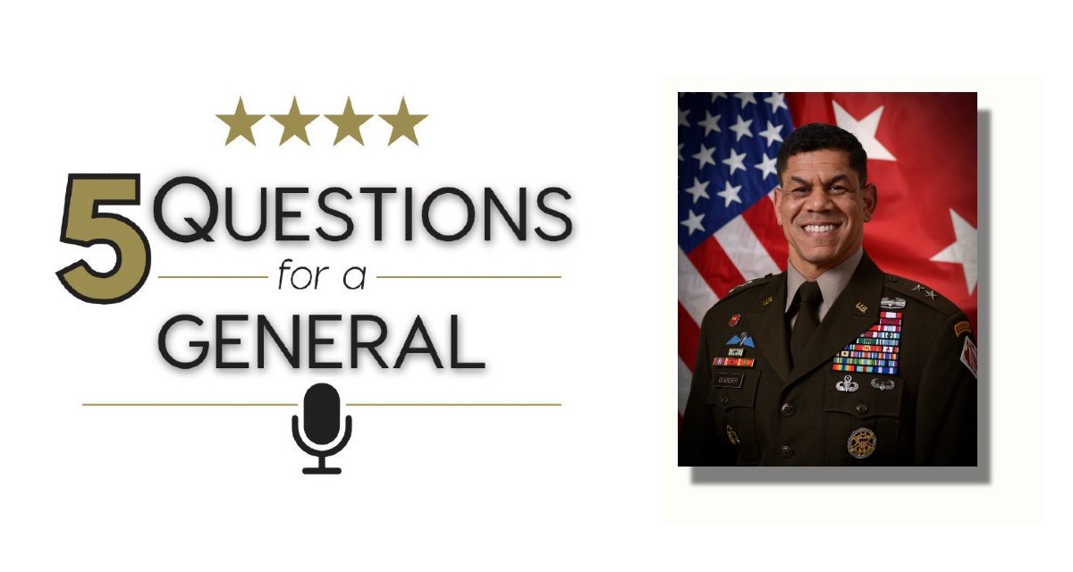 Five Questions for a General: Major General Mark Quander