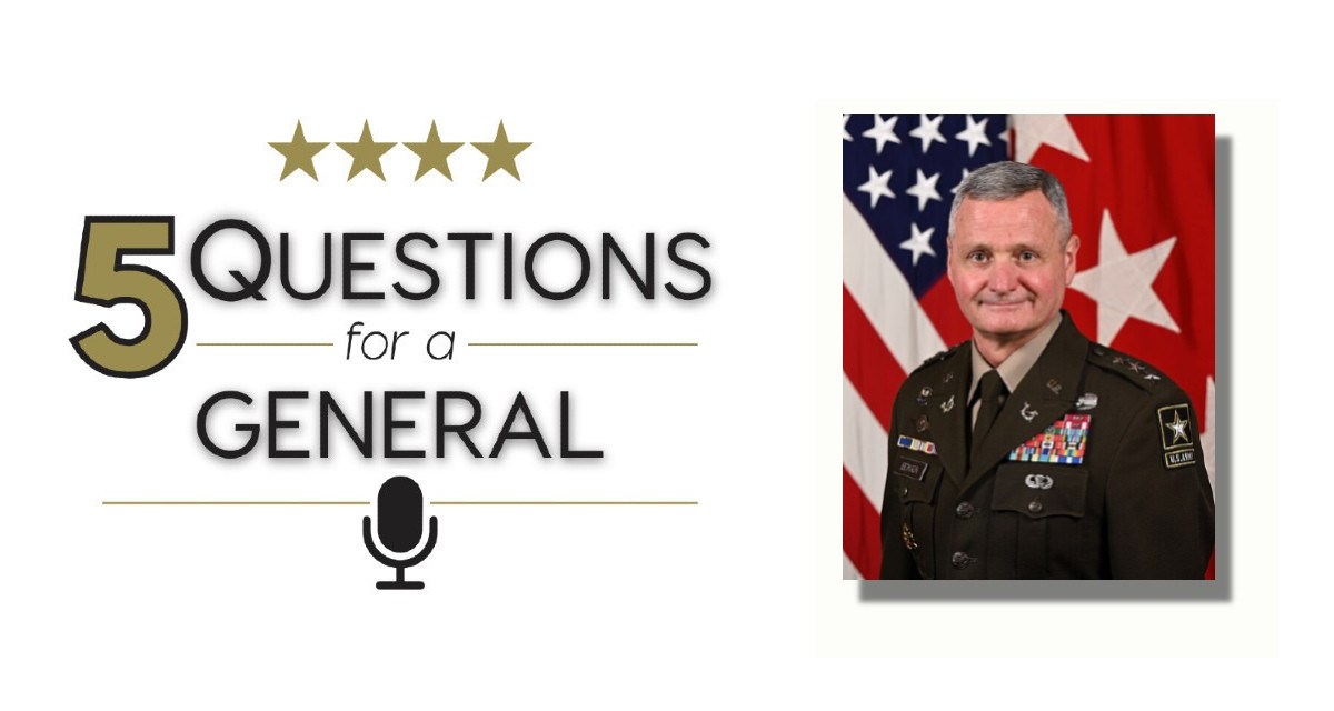Five Questions for a General: Lieutenant General Joe Berger