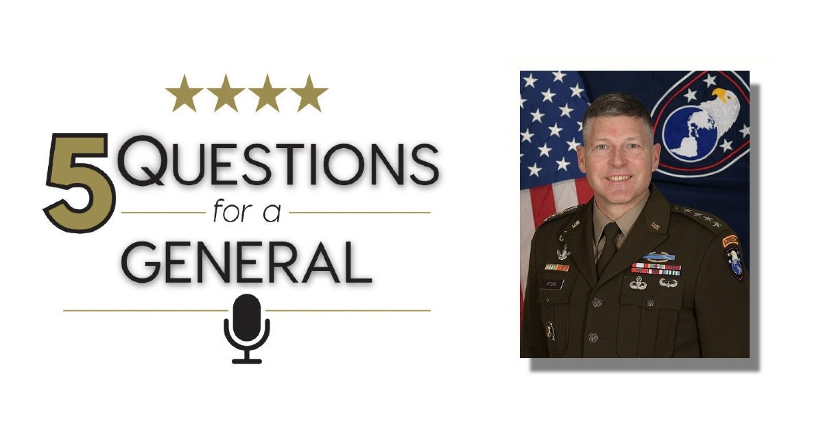 Five Questions for a General: General Joseph Ryan