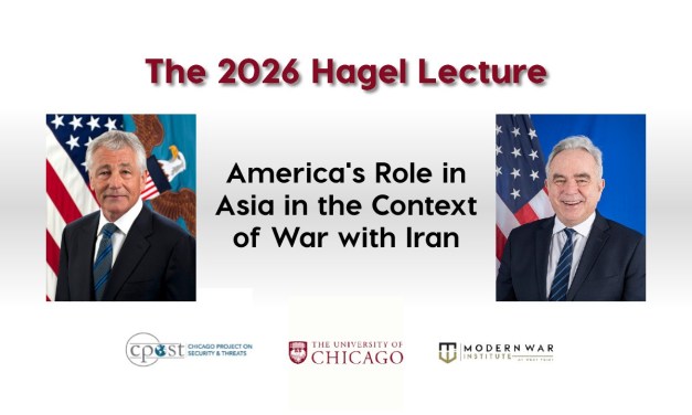 Livestream: 2026 Hagel Lecture, Featuring Former Deputy Secretary of State Kurt Campbell