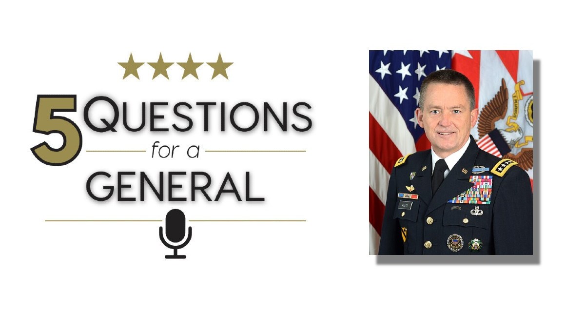 Five Questions for a General: General Daniel Allyn
