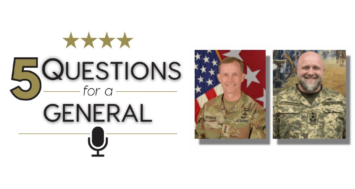 Five Questions for a General: Lieutenant General Curtis Buzzard and Major General Volodymyr Horbatiuk