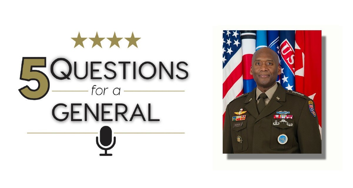 Five Questions for a General: General Xavier Brunson