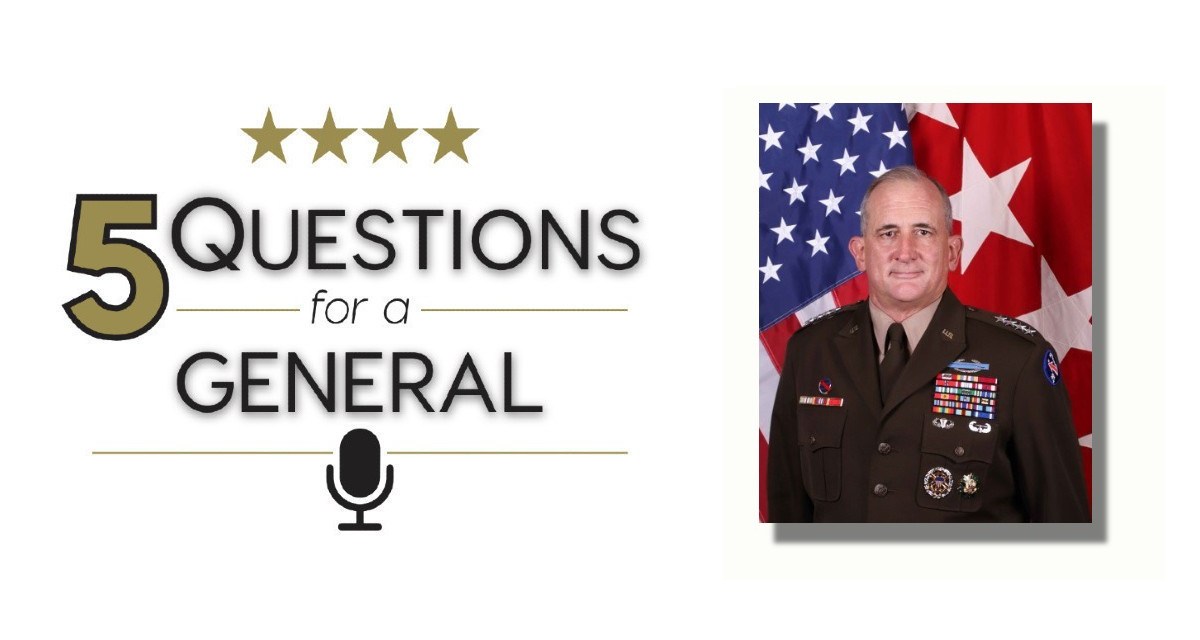 Five Questions for a General: General Robert Brown