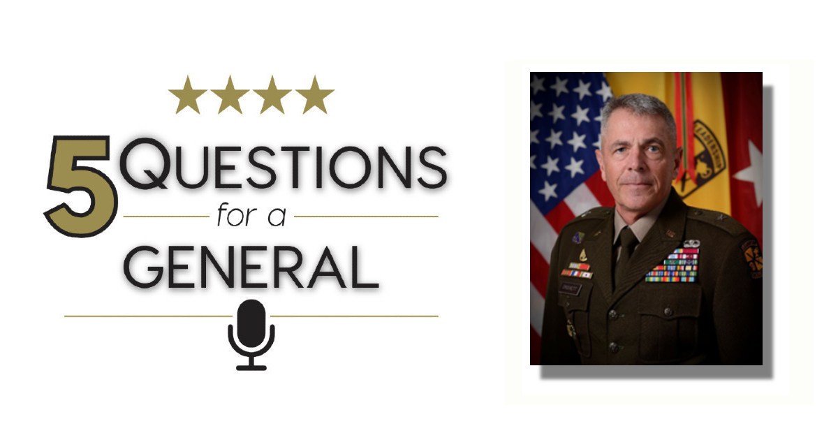 Five Questions for a General: Brigadier General Sean Crockett