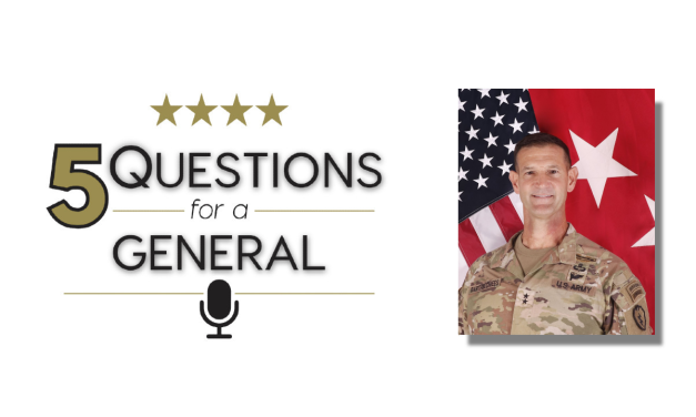 Five Questions for a General: Major General James Bartholomees