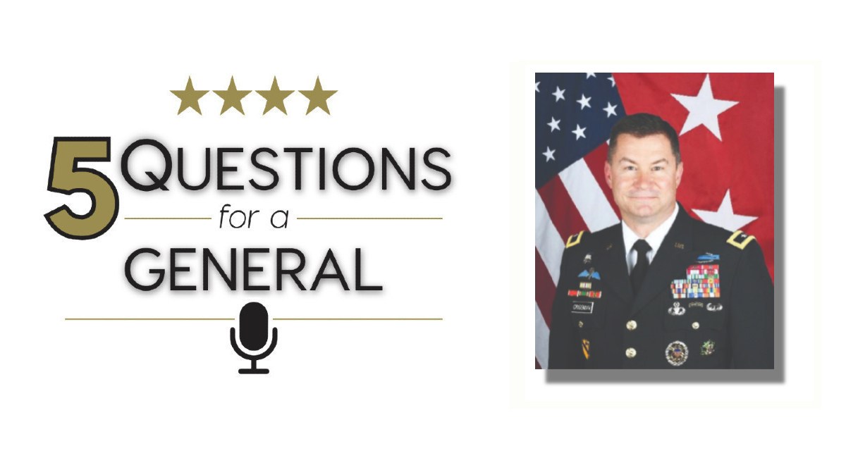 Five Questions for a General: Major General Douglas Crissman