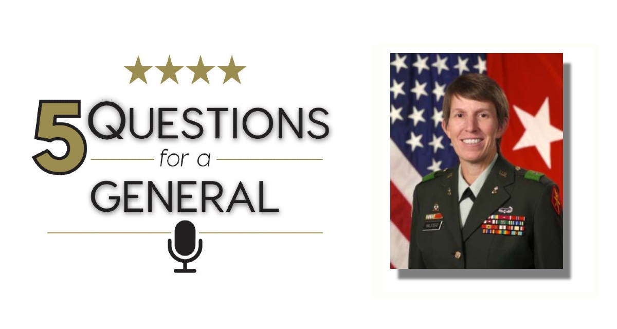 Five Questions for a General: Brigadier General Rebecca Halstead