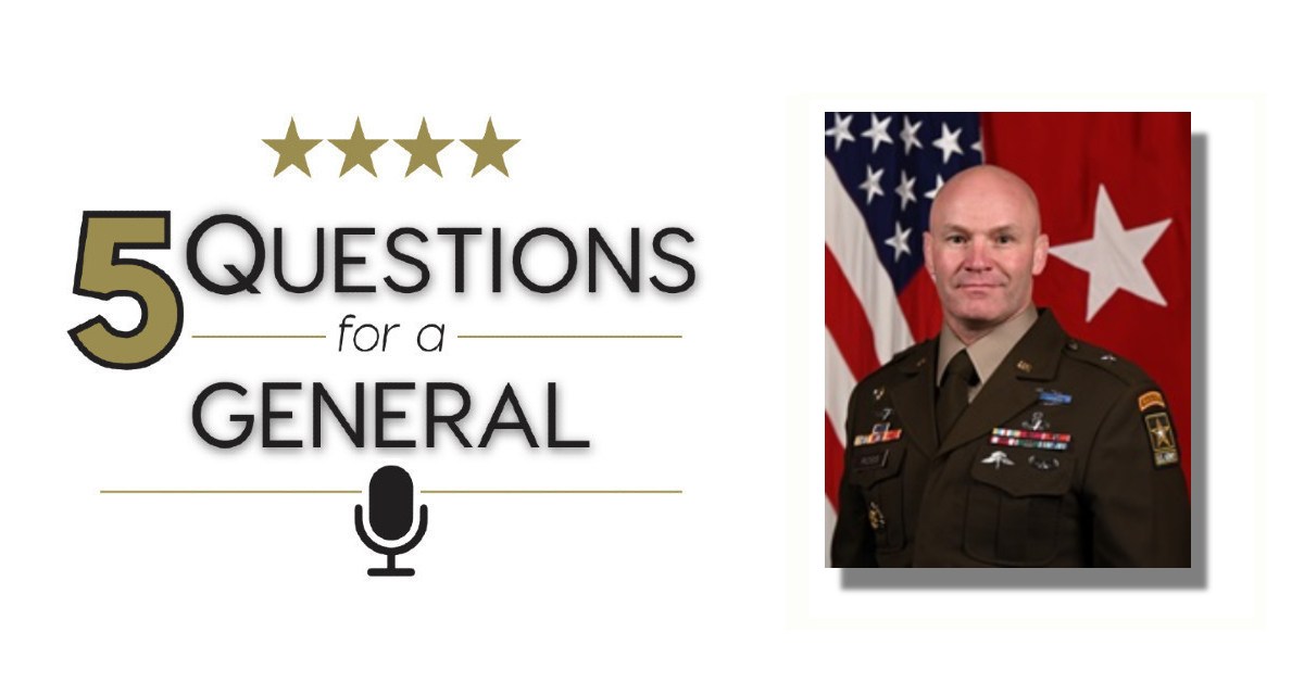 Five Questions for a General: Brigadier General Matthew Ross