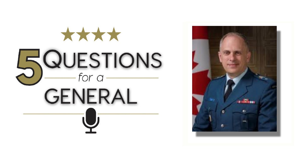 Five Questions for a General: Brigadier-General Pascal Godbout